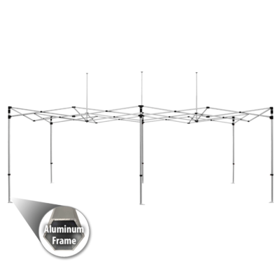 TENT 20' X10' ALUMINUM | CANOPY | DOUBLE-SIDED WALL GRAPHIC PACKAGE - Image 3
