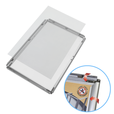 SANITIZER SIGN FRAME - Image 5