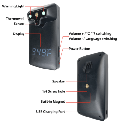 SANITIZER - NO TOUCH THERMOMETER - Image 5