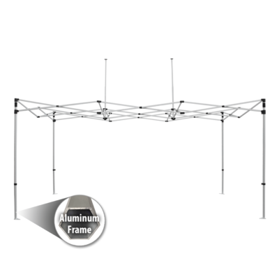 TENT 15'X 10' ALUMINUM | CANOPY | DOUBLE-SIDED WALL GRAPHIC PACKAGE - Image 3
