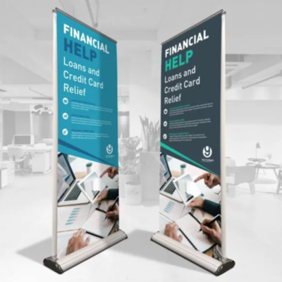 Premium Retractable Banner - Double Sided