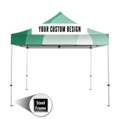 TENT 10' X10' STEEL | CANOPY GRAPHIC PACKAGE