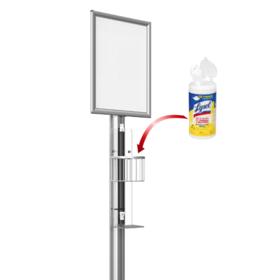 Sanitizer Station PRO Display w/ Liquid Dispenser - Image 8