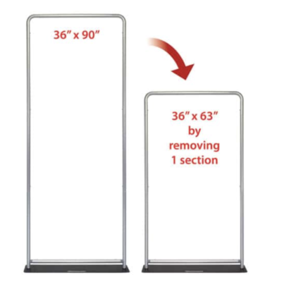 Medium 36" Single Sided Pillowcase Vertical Banners - Image 6
