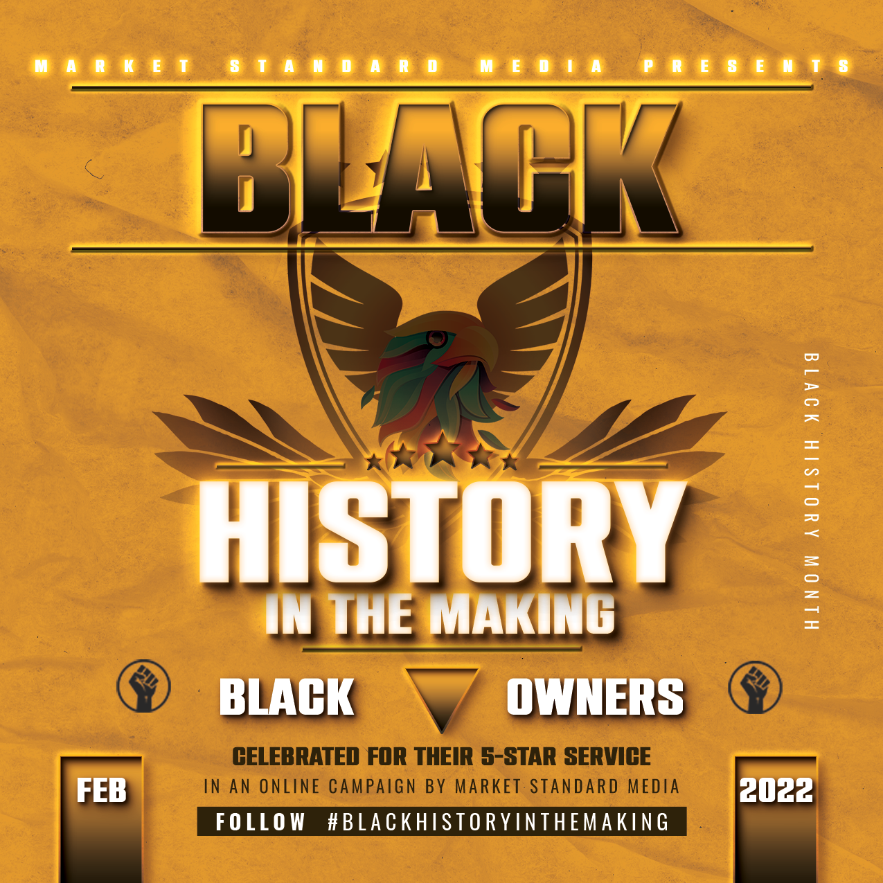 PRESS RELEASE: Black History Month 2022 Market Standard Media Honors Successful Owners